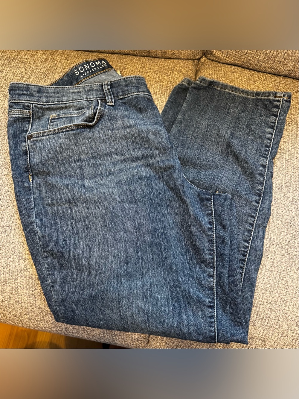 Sonoma Boyfriend Straight-Leg Denim Jeans